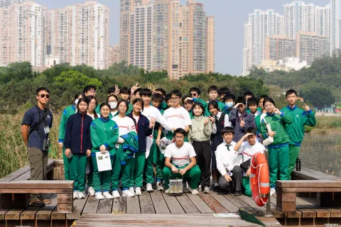 龍環葡韻濕地參觀活動-中學 - 1